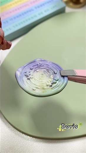 ASMR Immersive Wax Seal Stamping #waxseal #diysatisfying #art #handmade #relaxing