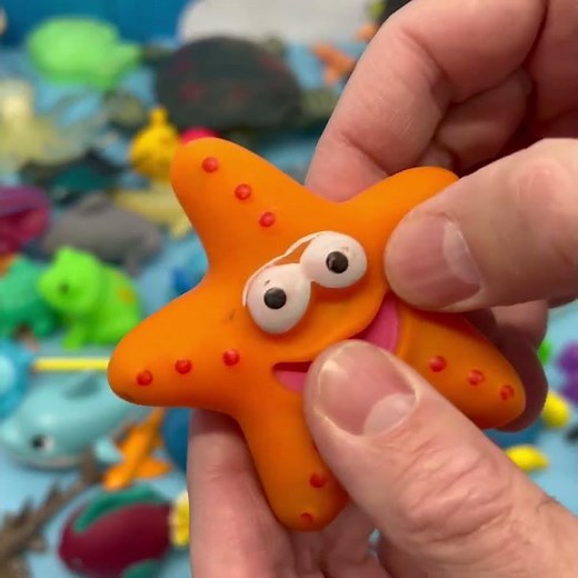 Let’s Go Fishing! 🎣🐙 Starfish & Octopus Fun! #MegansWorld #Shorts