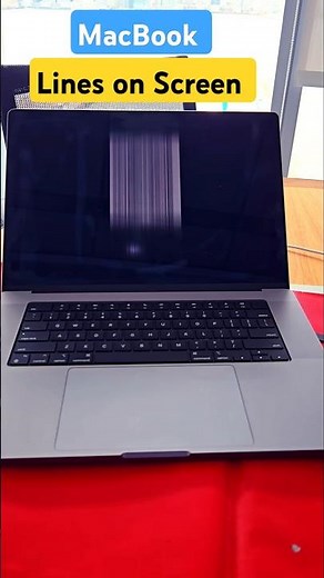 Apple MacBook Lines on screen? this is how to Fix it!