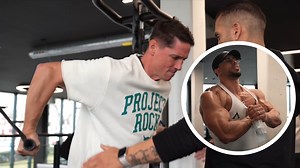 Fernando Torres entrena con unos culturistas y estos alucinan con su fuerza: \