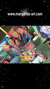 Old Rockers - Pop Art Portraits. Acrylic on Canvas - Original Painting. Pop Art Gallery Margarita: Weidestrasse 122 A, Hamburg / AlsterCity. www.margarita-art.com margarita-art@t-online.de Werbung, da einige Logos, Marken zu sehen sind. #portrait #portraits #rock #rocker #rockers #rockband #hardrock #pop #celebrity #painting #painter #art #artist #artexhibition #popart #celebrities #margaritakriebitzsch #margarita #hamburg #hamburger #Germany #kunstausstellung #modernart #legends #legend #portra