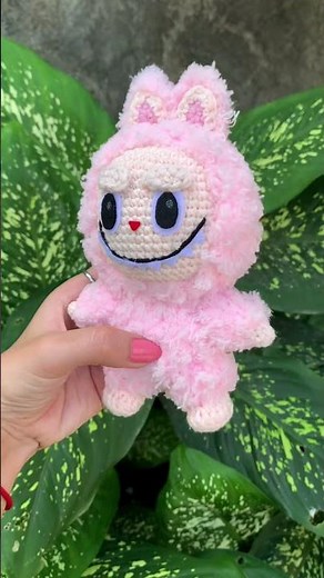 Labubu crochet / amigurumi PDF PATTERN ON DESCRIPTION