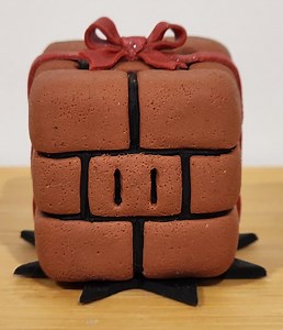 Christmas Mimikyu Mario Brick Block Polymer Clay Sculpture - Etsy Canada