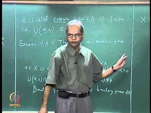 Mod-03 Lec-17 Open Sets