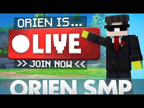Minecraft SMP LIVE || PUBLIC SMP 24/7 JAVA + BEDROCK || PLAYING IN ORIEN SMP #live