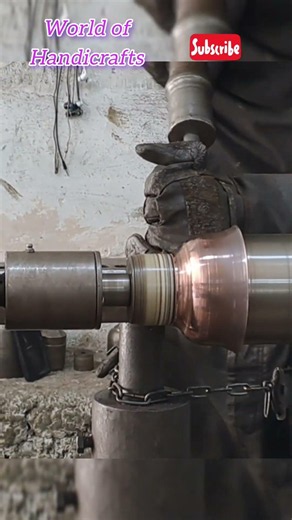 Unbelievable! Watch copper turn into art 🤯#wood #timelesscraftsmanship #woodworking #diy #handmade