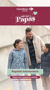 💖¡Llega el Día de los Papás! 💖Encontrá el mejor regalo en Carrefour.com.ar ✨Hacé tu pedido sin moverte de tu casa, con la mejor calidad y al mejor precio✨ ¡Comprá online💻 sin moverte de tu casa! 🏬 Retiralo GRATIS en nuestras sucursales. 🚚 o Te lo llevamos a tu casa. | Carrefour