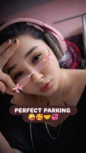 REACTION on Instagram: "Perfect parking 🥰🤝💞✨ . . . . . #reelsinstagram #comedyreels #trendingreels #reactionreels #_falak_reacts"