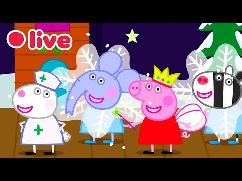 🔴 LIVE Peppa Pig 🎄 Weihnachtsfolgen! ❄️ Winterspaß | Peppa Pig Deutsch
