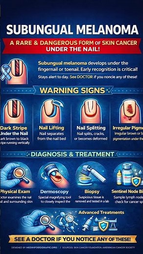 “This Nail Line Could Be Cancer ⚠️ (Don’t Ignore This)”
