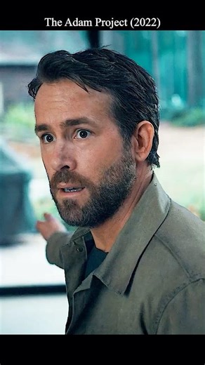 POV: You try to save the future but your 12-year-old self is a little jerk 😂 (Adam Project)