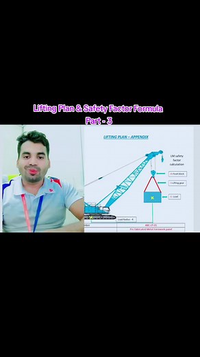 Lifting Plan & Safety Factor Formula Part - 3