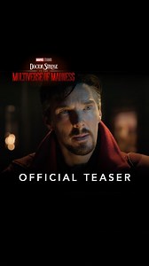 Marvel Entertainment | “The Multiverse is a concept about which we know frighteningly little." Watch the official teaser for Marvel Studios' Doctor Strange in the... | Instagram