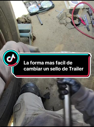 Cómo cambiar un sello de eje de tráiler fácilmente