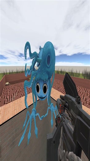 Poppy PlayTime In Maze (Garry's Mod) #shorts
