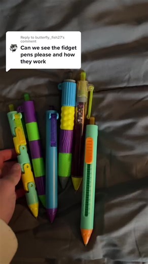 Interactive Sensory FX Fidget Pen Collection Review