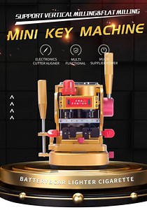 [Hot Item] Hot Sale Popular Portable Manual Csh002 Duplicate Laser Dimple Flat Key Cutting Machine