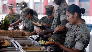 NASCAR and Coca-Cola feed Gold Star families at the Coca-Cola 600