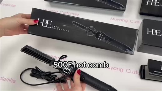 500F hot comb #hotcomb #hottools #hairstraightener #hairstyle #salon #wigmaker #wiginstall #hairstylist #500fhotcomb #hightemperature #hairaccessories #hairhotcomb