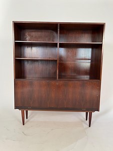 Mid-century Rosewood Bookcase Cabinet Circa’s 1960’s - Etsy