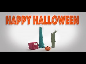 HAPPY HALLOWEEN - STOP MOTION ANIMATION #animation #waaber #halloween