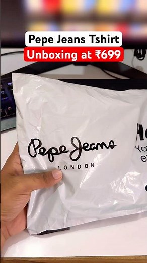 Pepe Jeans Tshirt Unboxing at Rs.699 | Best Tshirt for Mens | Best Tshirt Under 1000
