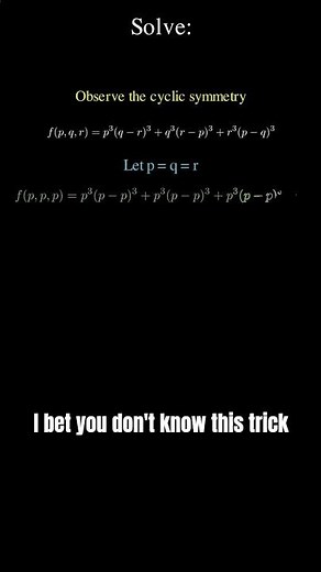 Cyclic Symmetry SECRET You Never Knew Existed In Algebra