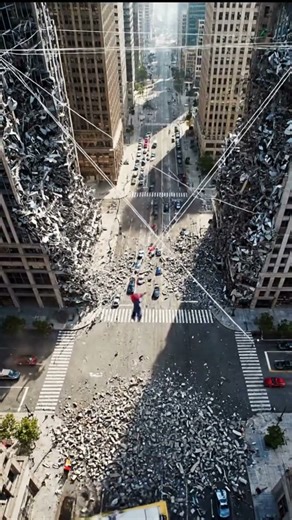 Hulk vs Spider Man Analyzing collateral damage in a real world city