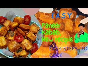 Paneer kabab || only 5 minutes || new easy recipe...