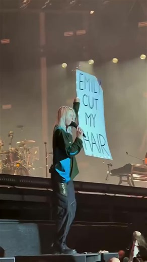 Emily Armstrong Surprises Fan by Cutting Their Hair Live