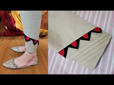 New Ladies Trouser Design Tutorial | Easy & Stylish Women Trouser - Step by Step Tailoring