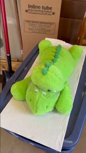 Part 1 of making a Dino mask fursuit #dinomask #furry #fursuit #therian