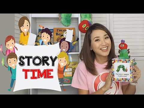 The Very Hungry Caterpillar | Storytelling for Preschool I Read for Kids