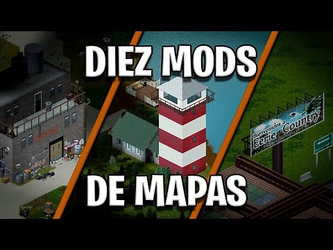 10 MODS que añadirán Mapas y localizaciones nuevas en tu partida de PROJECT ZOMBOID
