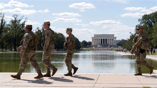 Military deployment in DC could get extended until end of President Trump's term