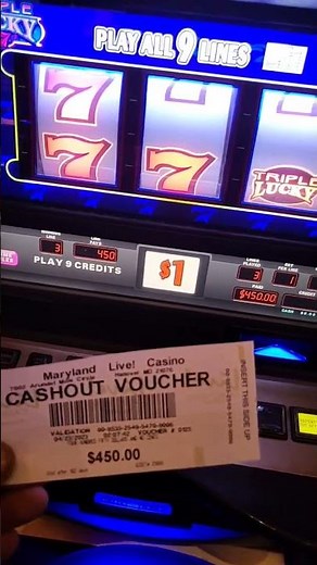 Big Win @ Maryland live Casino!