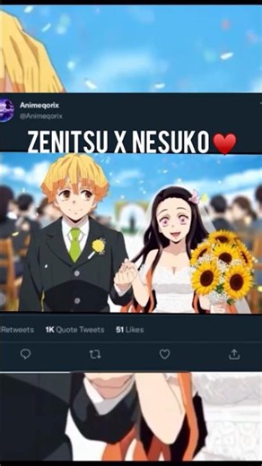 Zenitsu x Nezuko Love Edit ❤️ | Demon Slayer Cute Moments | Anime Romance Edit #demonslayer #eren