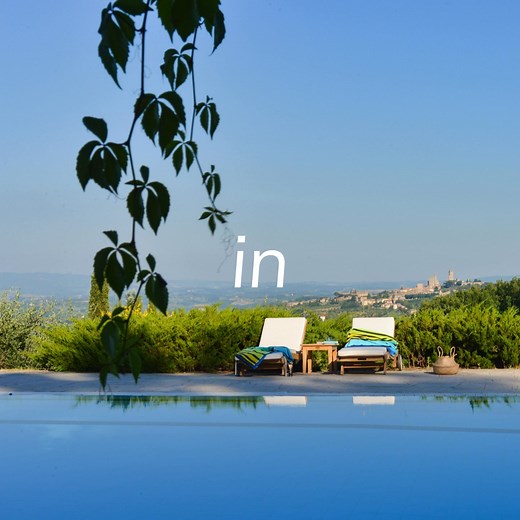 Experience classic Tuscany at Diaspero: balance tennis among the vineyards and quiet swims overlooking San Gimignano | Tuscany Now & More