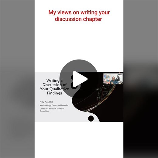 Writing the Discussion Chapter in Your Dissertation