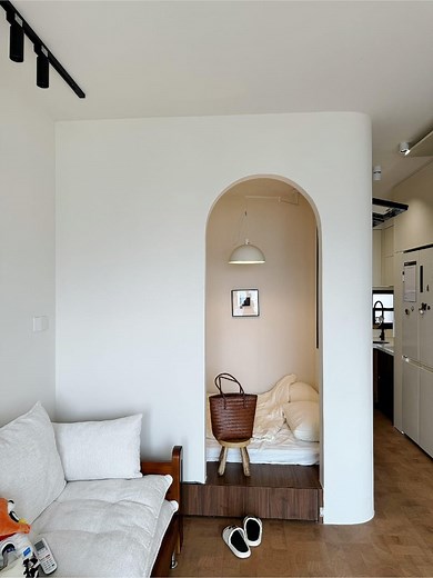 🌀逆天小户型！33平2卧 28平收纳！还掏个树屋 | ice