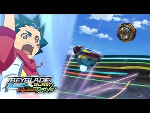 Valt vs. Bel! Flying Upper! BEYBLADE BURST QUADDRIVE EPISODE 9 Lift Off! The Great Aerial Tour! CLIP