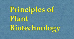 Principles Of Plant Biotechnology ICAR E course Free PDF Book Download e krishi shiksha