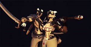 Salazek Female and Male Bundle (VRchat model PC/QUEST)