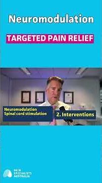 The Reason to Choose Neuromodulation for Pain Relief #neuromodulation #painrelief