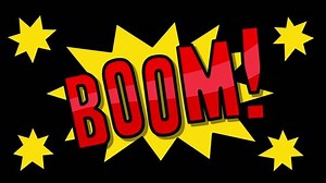 Boom Bang Crash Comic Book Cartoon Stock Footage Video (100% Royalty-free) 11180207 | Shutterstock