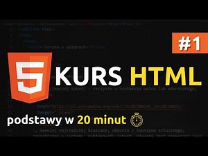 Podstawy HTML w 20 minut 🌐 | Pełny kurs HTML i CSS #1 [2024]