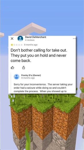 Worst Online Review Possible.. 🤦