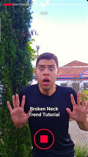 Broken Neck Trend Tutorial - Subscribe for result//Se inscrevam para o resultado #viral