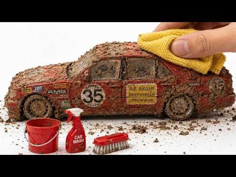 1:18 Mercedes-Benz AMG Model Cleaning & Restoration | Satisfying Deep Clean After Off-Road Adventure