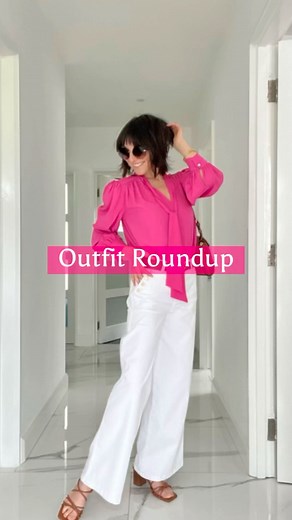 💕Outfit roundup-💕#thestylesuru #stylecoach #stylist #fashiontrends #fashionstyle #fashiontips #fashionoutfits #outfitdetails #fashioninspo #momstyle #style #styletips #styleinspo #styling #howtostyle #getreadywithme #over40style #springfashion #outfitinspo #outfitideas #fashionstylist #fashionreels #fashionlooks #fashion #springoutfits #whitejeans #instareels #over40mom #blouse | Sharon Monaghan Style